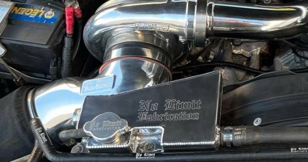 No Limit Fabrication 11-24 6.7 Power Stroke Secondary Coolant Tank