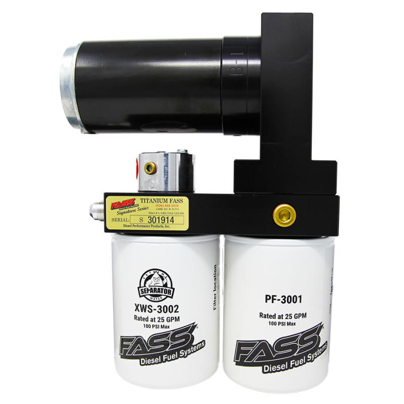 Titanium Signature Series Diesel Fuel Lift Pump 140GPH Ford Powerstroke 6.7L 2017-2021 (TS F18 140G)