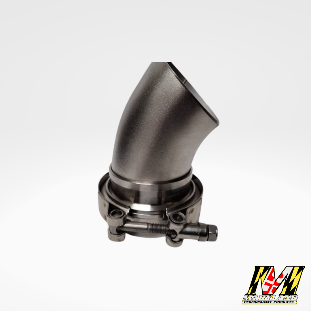 MPP 2.75" CAST PIPE 304SS VBAND ASSEMBLY